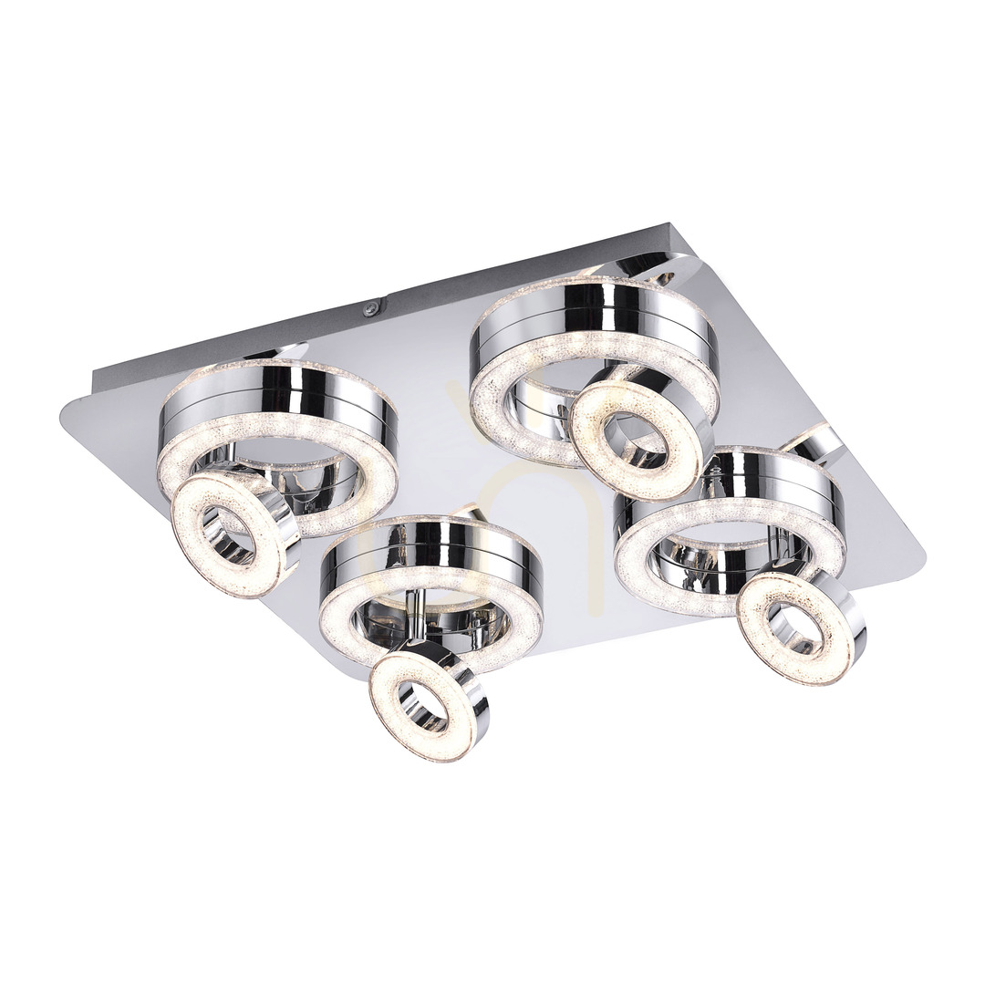 Pohled TIM Plafond 14522-17 Chrome 8xLED TIM Plafond 14522-17 Chrome 8xLED