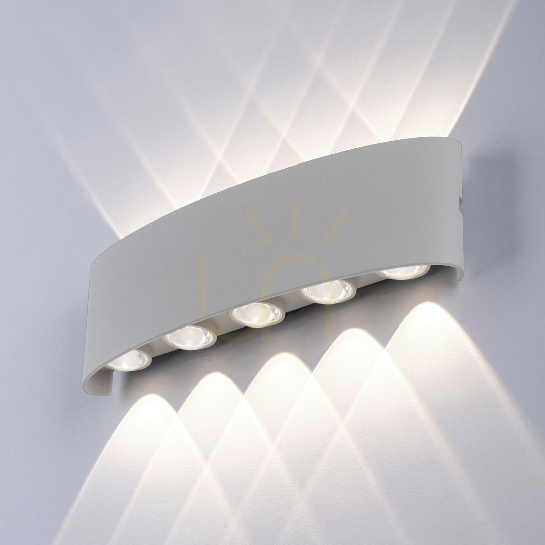 Pohled Nástěnné svítidlo CARLO 9489-21 Silver 10xLED Nástěnné svítidlo CARLO 9489-21 Silver 10xLED