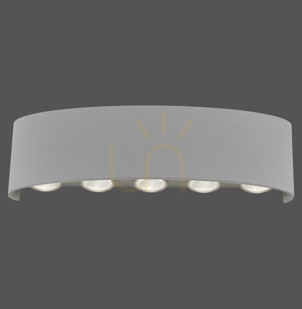 Kontrola Nástěnné svítidlo CARLO 9489-21 Silver 10xLED Nástěnné svítidlo CARLO 9489-21 Silver 10xLED