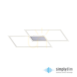 Stropní svítidlo INIGO 8193-55 stříbrné LED 30 W small 1