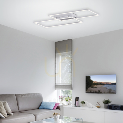 Kontrola Stropní svítidlo INIGO 8193-55 stříbrné LED 30 W