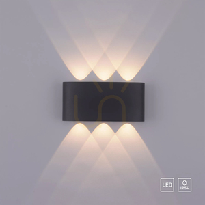 Nástěnné svítidlo CARLO 9487-13 Antracit 4xLED small 13