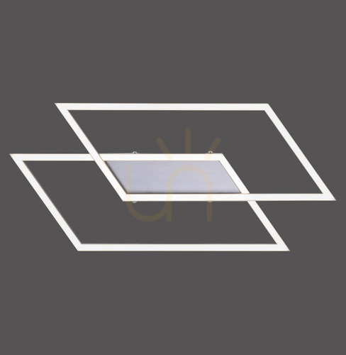 Kontrola Plafond INIGO 8192-55 Silver 2xLED