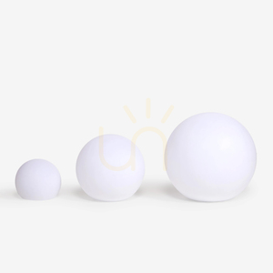 BALL MC20E Zahradní lampa bílá 1xE27 small 3