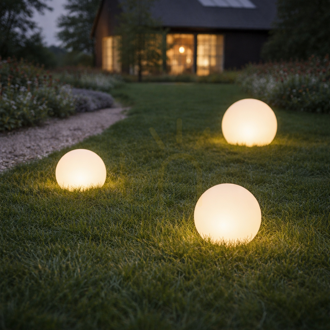 Zobrazit BALL MC30E Zahradní lampa bílá 1xE27 BALL MC30E Zahradní lampa bílá 1xE27