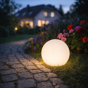 BALL MC30E Zahradní lampa bílá 1xE27 5 BALL MC30E Zahradní lampa bílá 1xE27 small 5