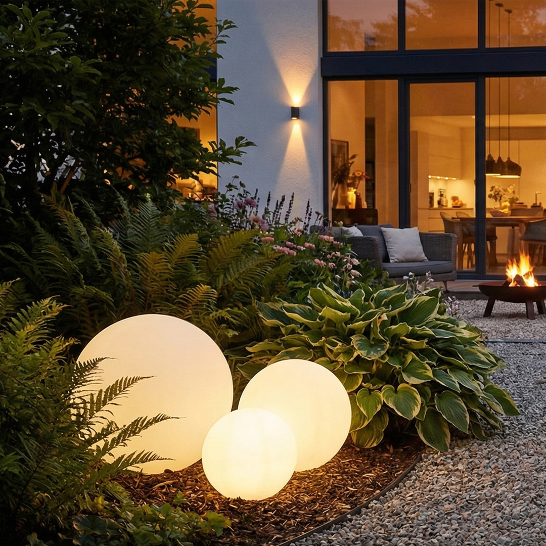Zobrazit BALL MC30E Zahradní lampa bílá 1xE27 BALL MC30E Zahradní lampa bílá 1xE27