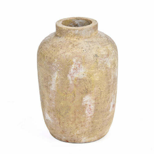 Kontrola Váza terracotta Echo krémová M, Terracotta Collection