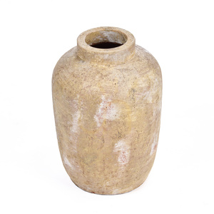 Váza terracotta Echo krémová M, Terracotta Collection small 3