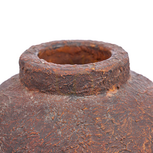 Dekorativní váza Bazar Bizar Clay Echo vínová S, 20 cm small 6