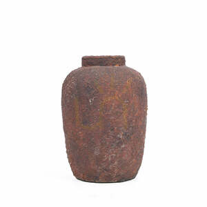 Dekorativní váza Bazar Bizar Clay Echo vínová S, 20 cm small 0