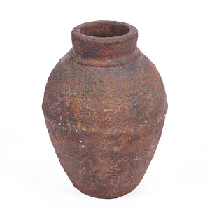 Váza Amphora Rustica Terracotta Collection burgundská M 30 cm small 8