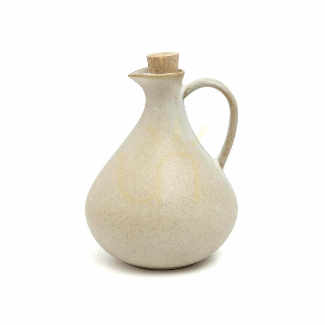 Láhev na olivový olej N°80 bílá 16,5 cm