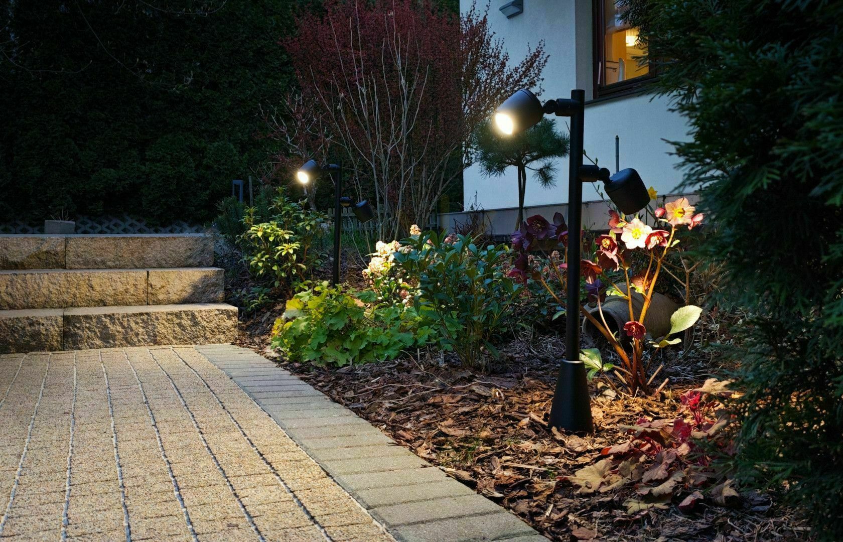 Zobrazit SU-MA Dublo DBL-700 černá 70 cm LED GU10 IP65 venkovní stojací lampa s nastavitelnou hlavou SU-MA Dublo DBL-700 černá 70 cm LED GU10 IP65 venkovní stojací lampa s nastavitelnou hlavou