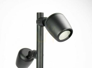 SU-MA Dublo DBL-1000 černá IP65 GU10 100 cm venkovní stojací lampa s nastavitelnými hlavami small 3