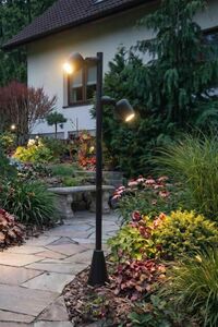 SU-MA Dublo DBL-1000 černá IP65 GU10 100 cm venkovní stojací lampa s nastavitelnými hlavami small 5