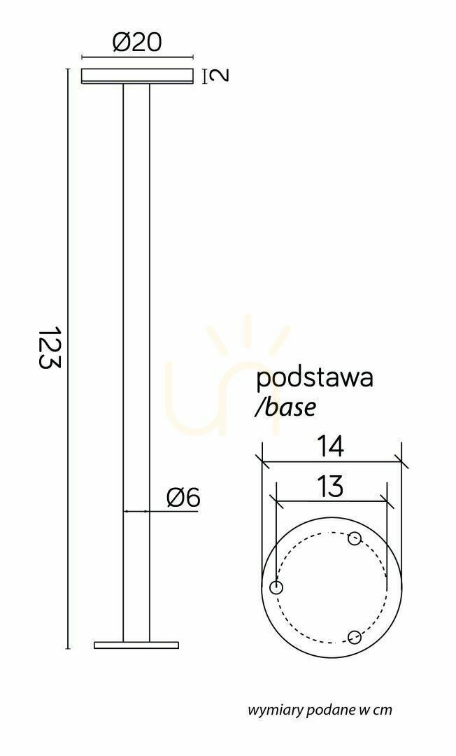Zobrazit Stojanové svítidlo RONDO II RO-1230 Stojanové svítidlo RONDO II RO-1230