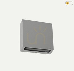 NORLYS NORA 2464AL LED venkovní nástěnné svítidlo IP65 šedé DALI2 small 0