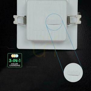 V-TAC 18W LED CREE CHIP zapuštěné stropní svítidlo čtvercové 295x295mm VT-61024CCT 2640lm 6 let záruka small 2