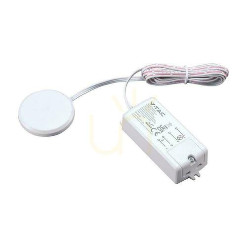 Kontrola Skrytý dotykový spínač pod nábytek 230V bílý V-TAC VT-8165 Záruka 5 let