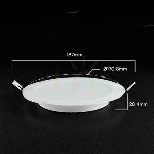 V-TAC 12W LED CREE CHIP zapuštěný panel kulatý 170x28mm VT-61012CCT 1320lm 6 let záruka 4 V-TAC 12W LED CREE CHIP zapuštěný panel kulatý 170x28mm VT-61012CCT 1320lm 6 let záruka small 4