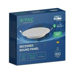 V-TAC 12W LED CREE CHIP zapuštěný panel kulatý 170x28mm VT-61012CCT 1320lm 6 let záruka 5 V-TAC 12W LED CREE CHIP zapuštěný panel kulatý 170x28mm VT-61012CCT 1320lm 6 let záruka small 5