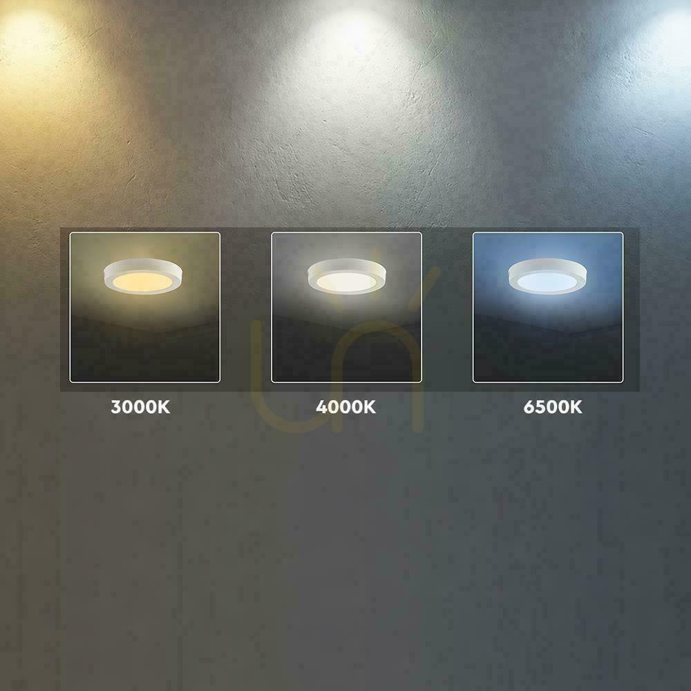 Zobrazit Povrchový panel stropního osvětlení V-TAC 18W LED CREE CHIP kulatý 215x30mm VT-60018CCT 1980lm 6 let záruka Povrchový panel stropního osvětlení V-TAC 18W LED CREE CHIP kulatý 215x30mm VT-60018CCT 1980lm 6 let záruka