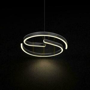 Závěsné svítidlo V-TAC 25W LED spirála fi40cm černé VT-84045 4000K 3250lm 1 Závěsné svítidlo V-TAC 25W LED spirála fi40cm černé VT-84045 4000K 3250lm small 1
