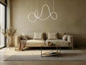 Závěsné LED svítidlo Luces Exclusivas DEAN LE41385, zlaté, 150 cm small 2