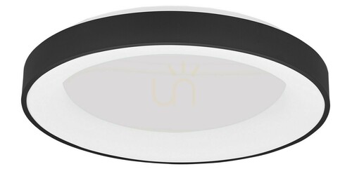 Kontrola LED stropní svítidlo Luces Exclusivas TOME SMART černé 60 cm 50 W LE41510