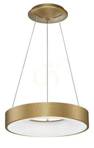 Kontrola Závěsné svítidlo Luces Exclusivas Tome Smart LE41529, zlaté, Ø38 cm, LED 30 W 1950 lm 3000 K