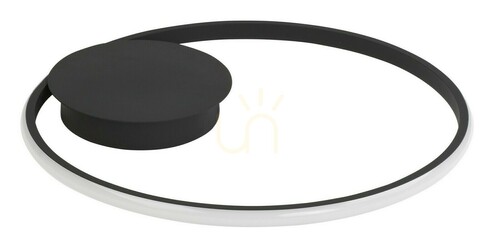 Kontrola Černé stropní LED svítidlo Luces Exclusivas ARICA LE41577 32 W 2320 lm 3000 K Ø50 cm