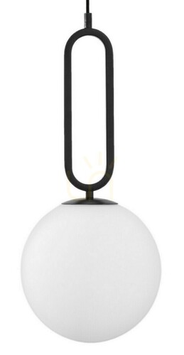 Kontrola Závěsné svítidlo Luces Exclusivas PINTO LE41766, bílé a černé, 25 cm, E27
