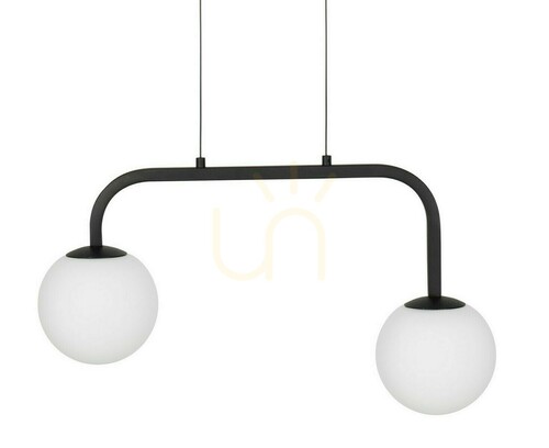 Kontrola Závěsné svítidlo Luces Exclusivas UBEDA černobílé LED 16 W 35 cm LE41804