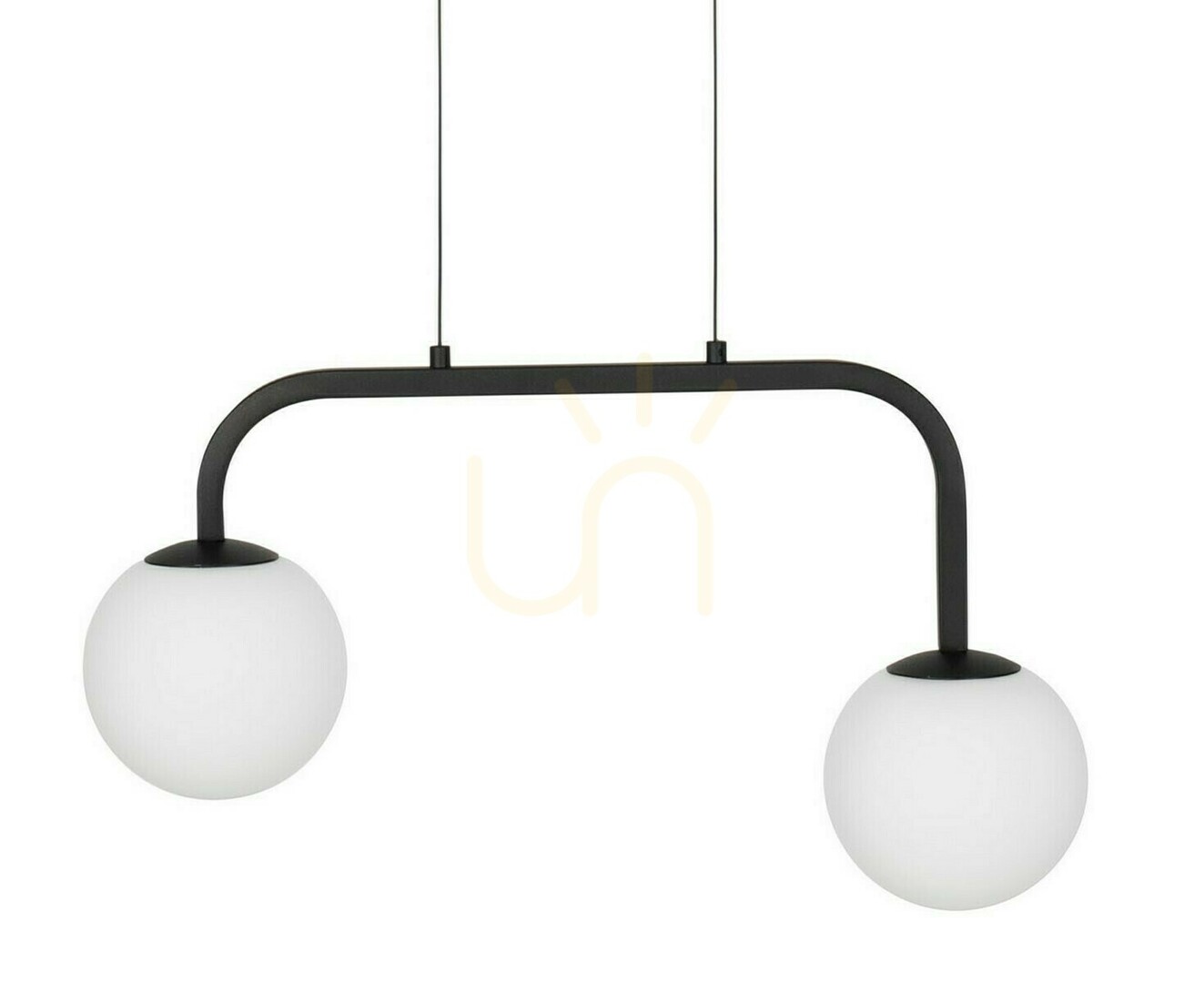 Pohled Závěsné svítidlo Luces Exclusivas UBEDA černobílé LED 16 W 35 cm LE41804 Závěsné svítidlo Luces Exclusivas UBEDA černobílé LED 16 W 35 cm LE41804