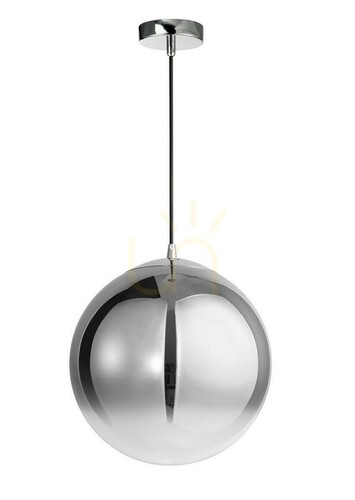 Kontrola Závěsné svítidlo Luces Exclusivas CALETA LE41933, stříbrné, 30 cm, 1×E27