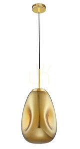 Závěsné svítidlo Luces Exclusivas CARMEN LE41950 zlaté, E27, 22 cm small 0