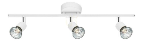 Kontrola Bodová lišta MIRAMAR 3xGU10 10W bílá matná 49 cm stropní nástěnná LE42496 Luces Exclusivas