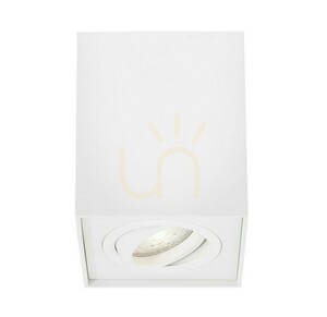 Bílý přisazený stropní bodový reflektor Luces Exclusivas CHIVACOA LE61455, GU10 small 1