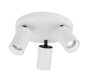 Stropní svítidlo CLORINDA Luces Exclusivas LE61464 bílé 3×GU10 22 cm small 1