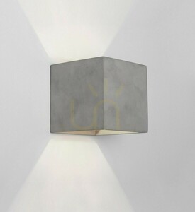 Betonové nástěnné svítidlo Luces Exclusivas BALCARCE LE61511 šedé 11,5 cm G9 small 1
