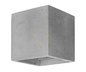 Betonové nástěnné svítidlo Luces Exclusivas BALCARCE LE61511 šedé 11,5 cm G9 small 0