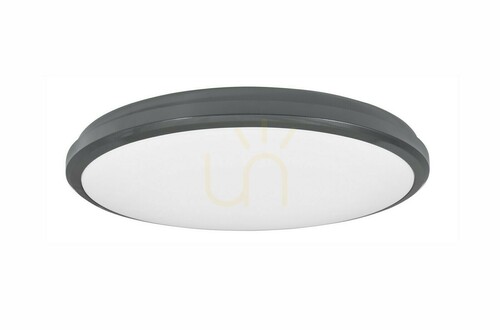 Kontrola Venkovní LED stropní svítidlo Luces Exclusivas TALAVERA LE71426 30 W, tmavě šedé/bílé, Ø 32 cm