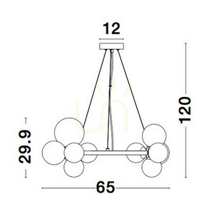 PARLA Luces Exclusivas závěsné svítidlo LE42601 small 5