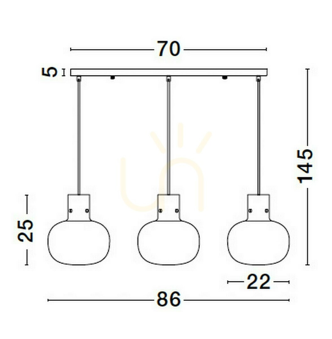 Kontrola Závěsné svítidlo PADRE Luces Exclusivas LE42630 Závěsné svítidlo PADRE Luces Exclusivas LE42630