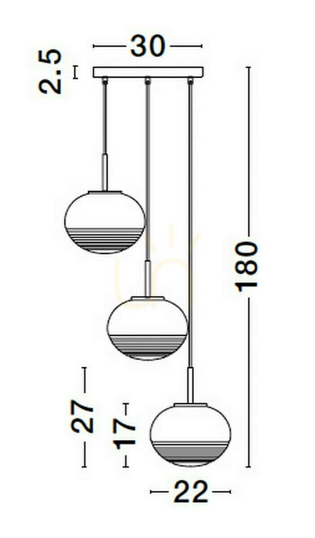 Zobrazit Závěsné svítidlo HAINA od Luces Exclusivas LE42646 Závěsné svítidlo HAINA od Luces Exclusivas LE42646