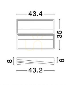 Plafond CROIX Luces Exclusivas LE42657 5 Plafond CROIX Luces Exclusivas LE42657 small 5