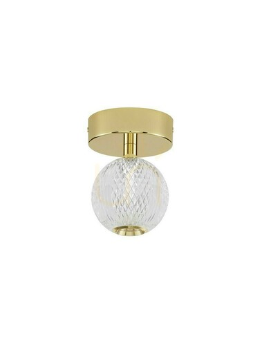 Kontrola Stropní LED svítidlo Luces Exclusivas CANA LE42691 zlaté 12 cm