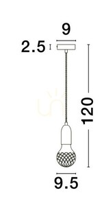 Závěsné svítidlo BANI Luces Exclusivas LE42714 small 4