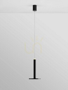 Závěsné LED svítidlo ESQUEL 11 W 3000 K černé, disk Ø15 cm – Luces Exclusivas LE42735 small 1